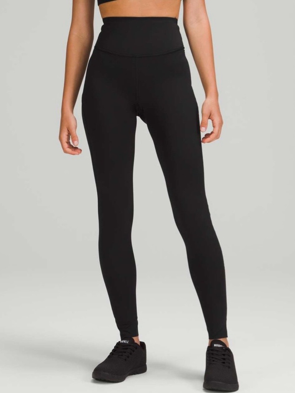 Lululemon base pace high rise tight 28" leggings black size 4